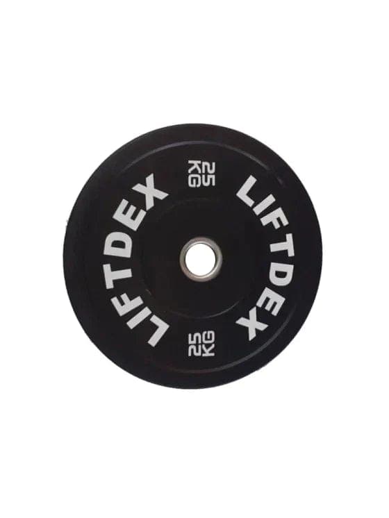 Liftdex Black 3D Rubber Plate, 5Kg - 25Kg - Athletix.ae