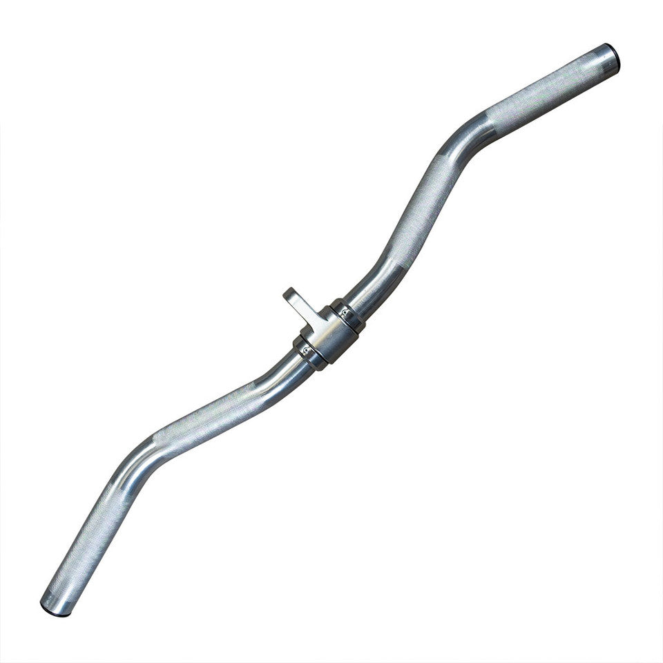 Body Solid Tools Aluminum Revolving Curl Bar, MB229A
