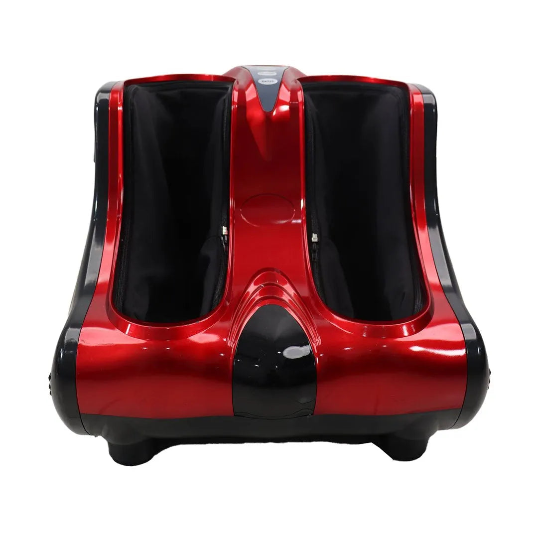 MF Shiatsu Leg and Foot Massager with Heat RED