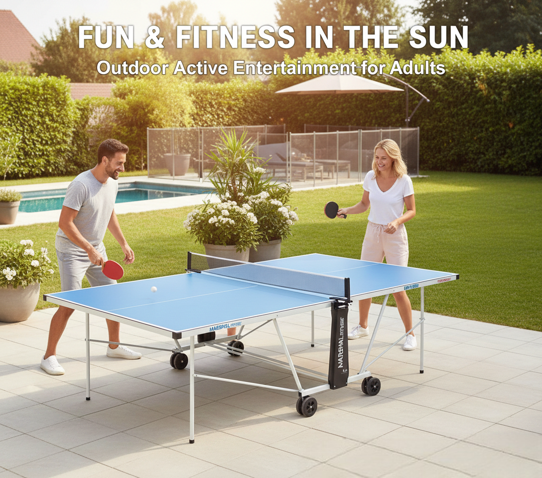 MF Outdoor Table Tennis Table MFC-1300 Foldable with Net