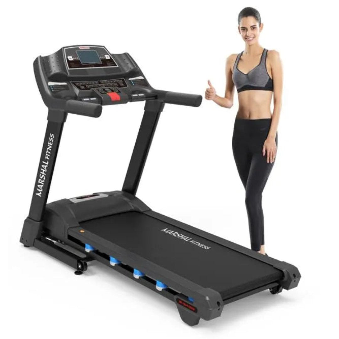 MF 8HP Heavy-Duty Treadmill with 10.1 Inch TV 160kg 55cm Belt