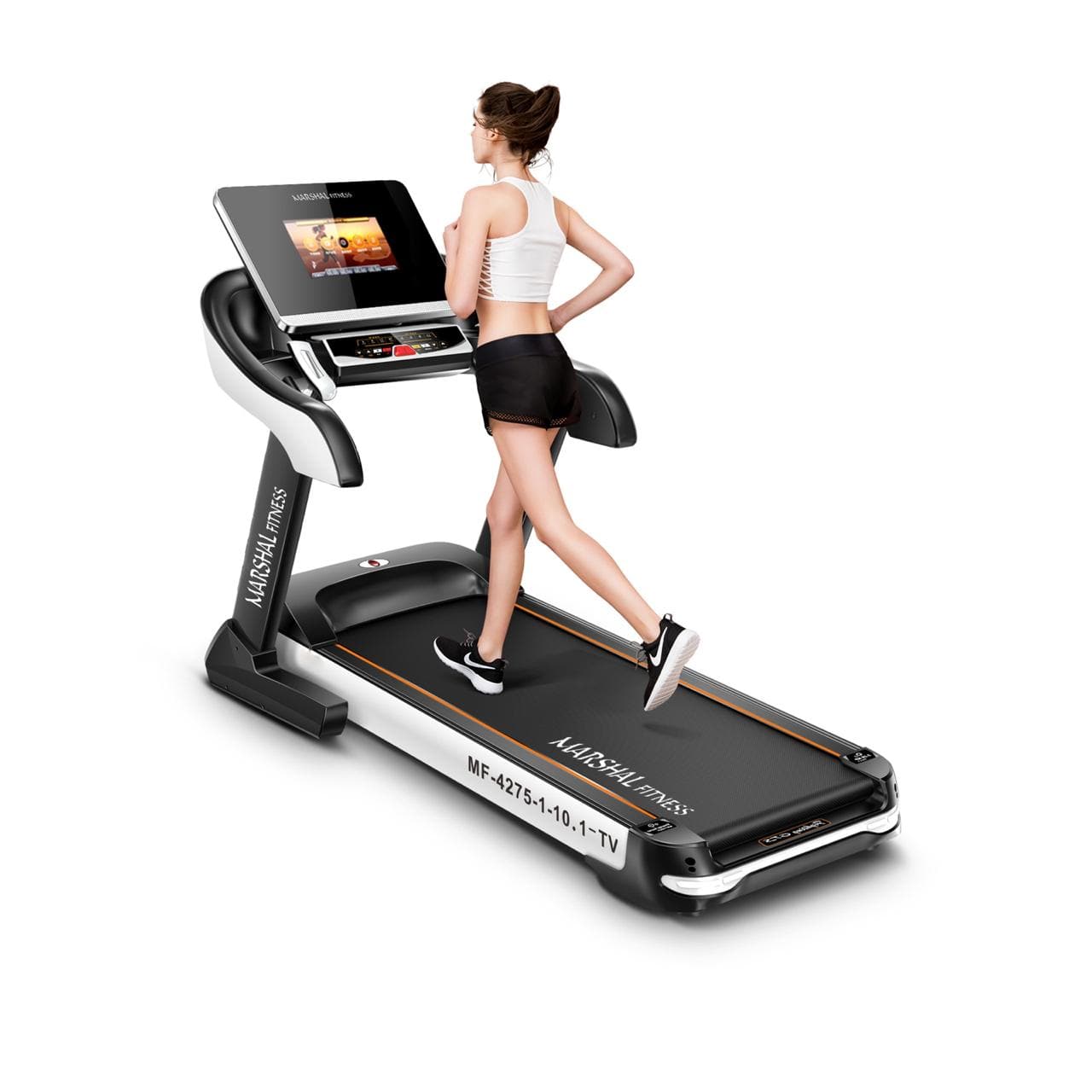 MF Wi-Fi and LED Motorized Treadmill | MF-4275-1-10.1-TV