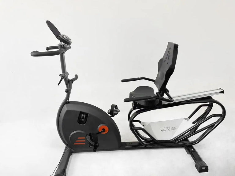 Marshal 2-in-1 Recumbent Bike + Rowing Machine