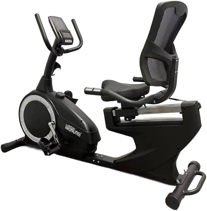 Marshal Recumbent Exercise Bike Ð 8 Level Magnetic Resistance