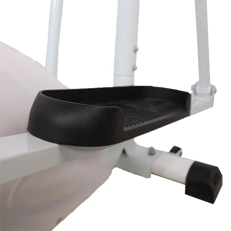 MF Elliptical and Upright Exercise Bike, 2 in 1 Cardio Trainer with Heart Rate| MF-CT-187