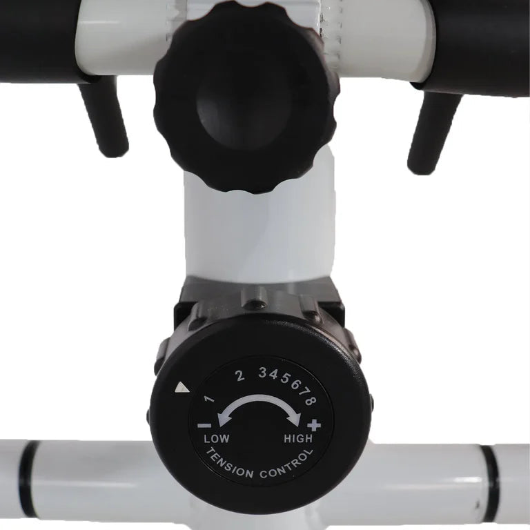 MF Elliptical and Upright Exercise Bike, 2 in 1 Cardio Trainer with Heart Rate| MF-CT-187