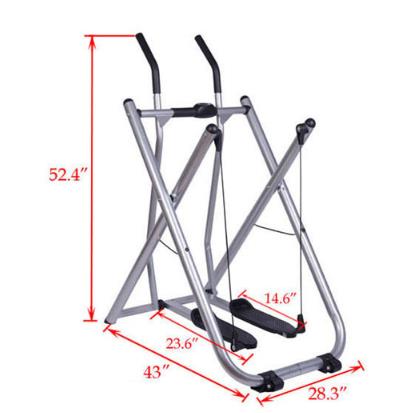MF Air Walker Elliptical Glider Foldable Low-Impact