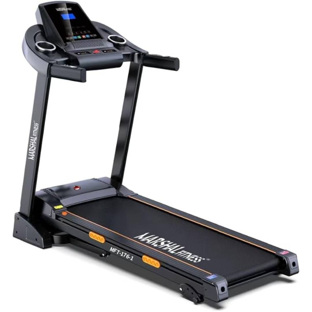 MF 3HP Foldable Home Treadmill 3-Level Manual Incline 120kg