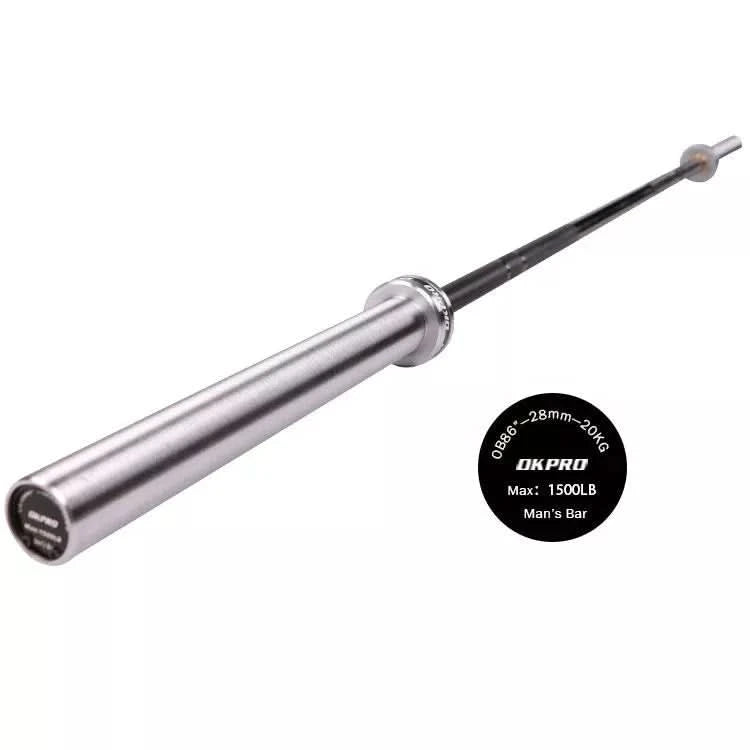 1441 Fitness Weightlifting / Powerlifting Barbell Bar - Black