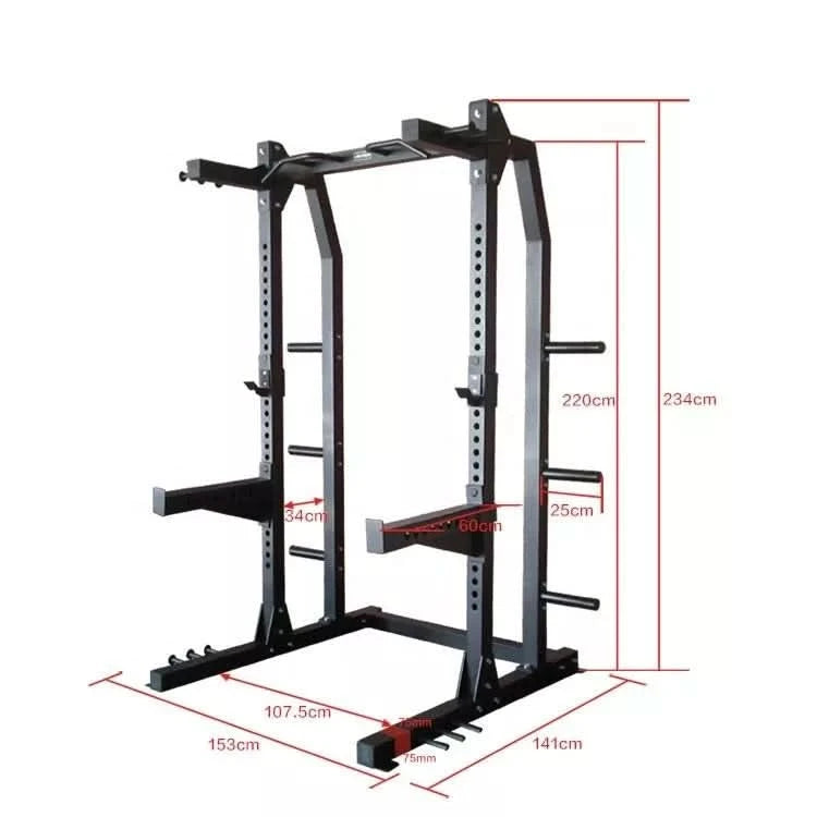 1441 Fitness Squat Rack / Power Rack with Weightlifting Platform - J613