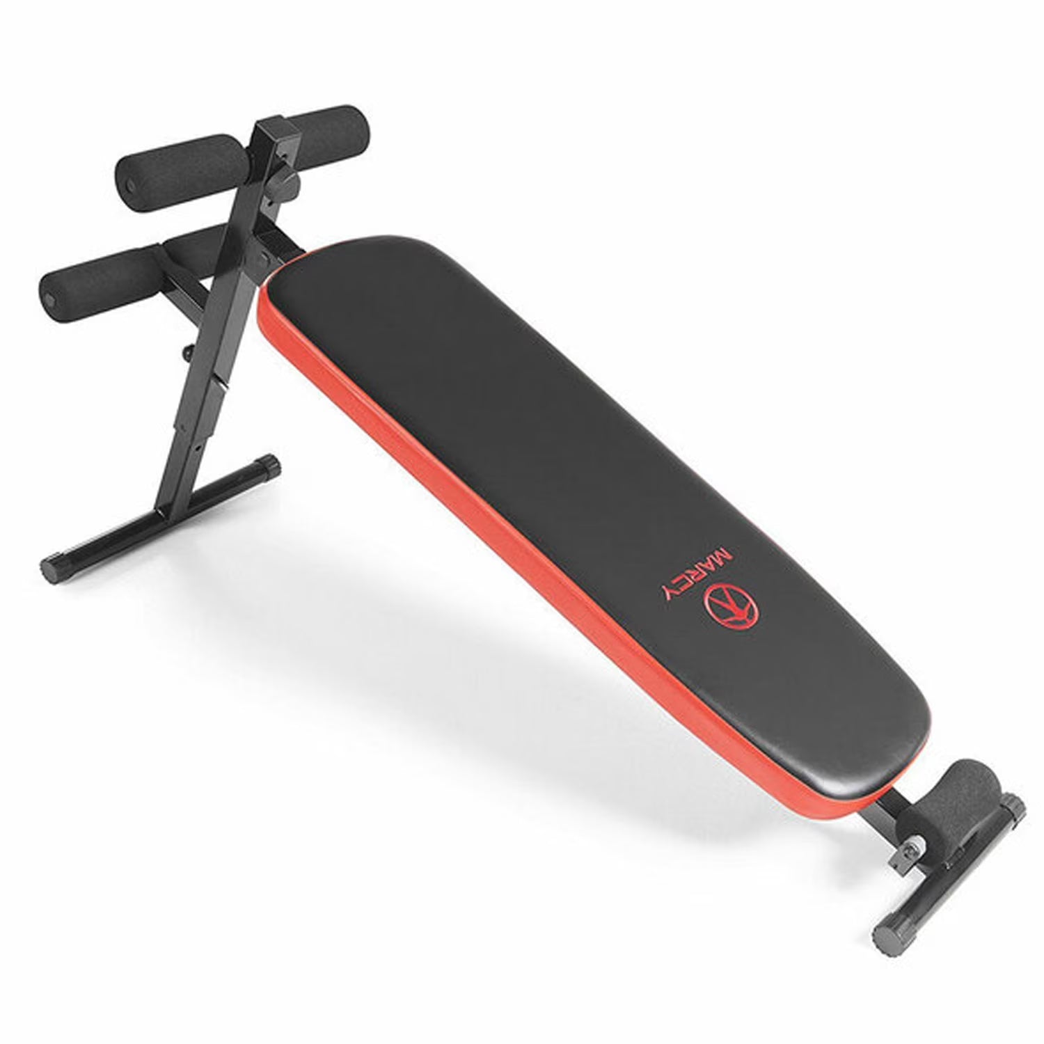 Marcy, Folding Utility Bench W/ Headrest - Slant Board | Sb-4606, Black
