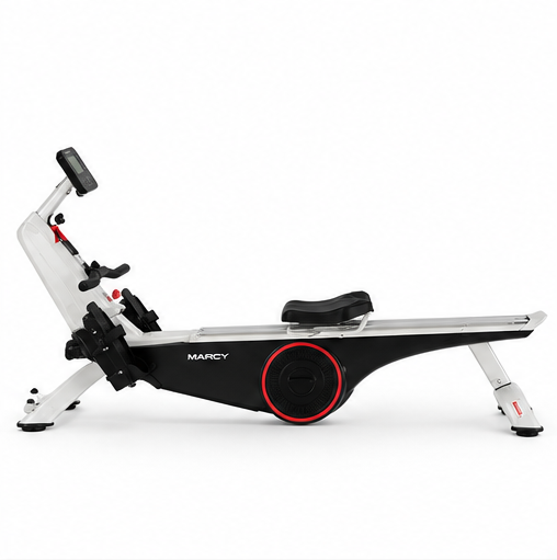 Marcy Foldable Magnetic Rowing Machine NS-RE6025LT, Grey/White