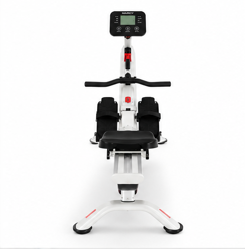 Marcy Foldable Magnetic Rowing Machine NS-RE6025LT, Grey/White
