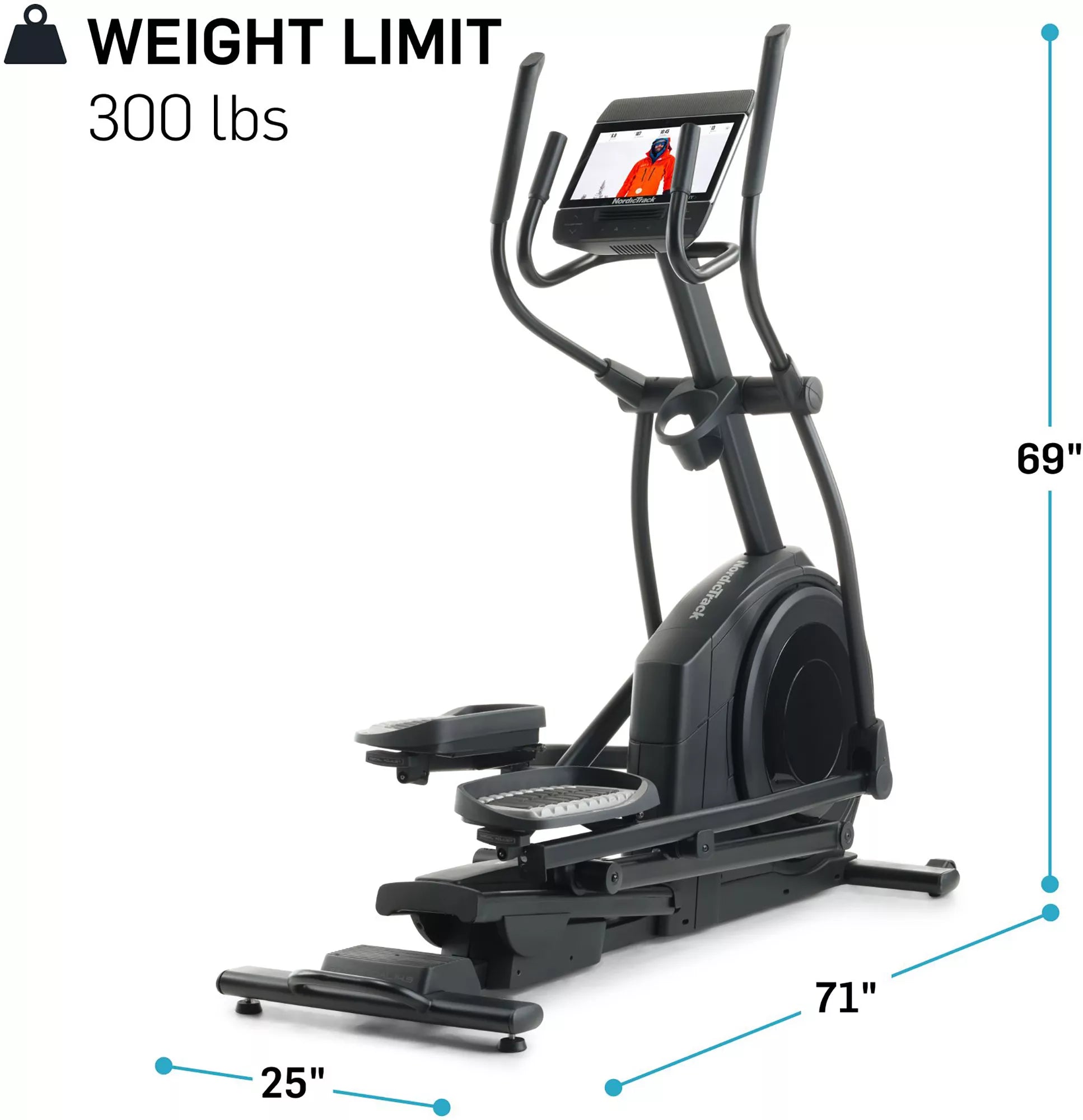 NordicTrack AirGlide 14i Elliptical Cross Trainer Machine