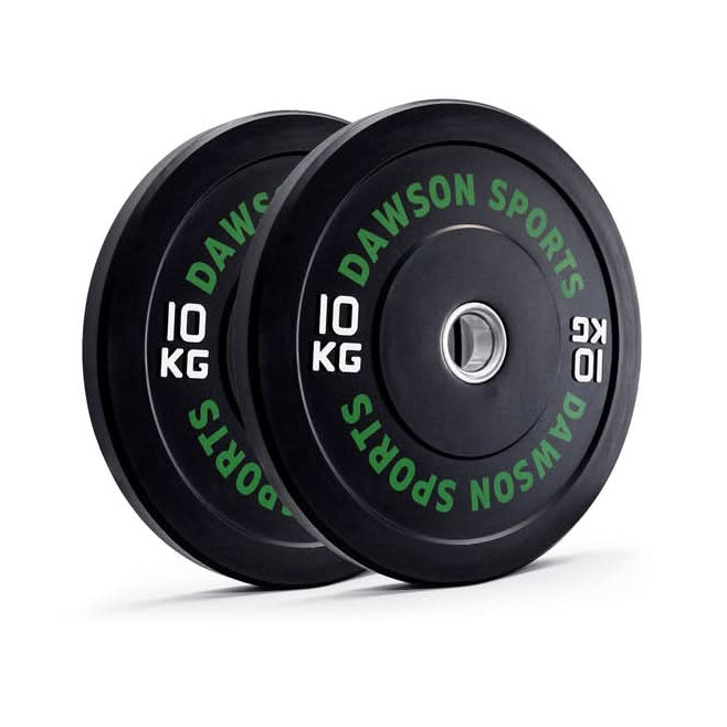 DS Rubber Bumper Plates (w/ upturned ring) - 10kg