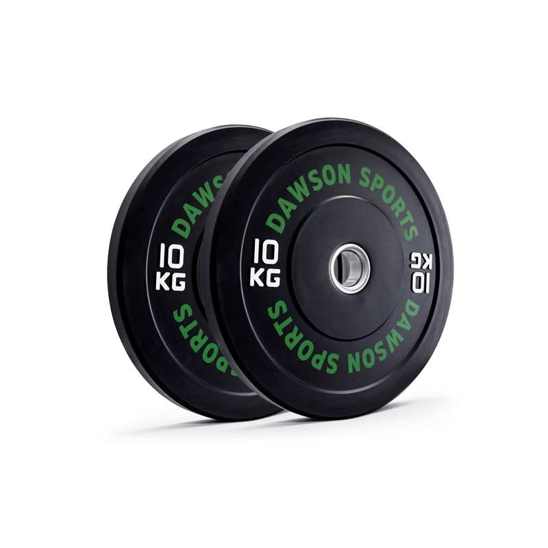 DS Rubber Bumper Plates  (w/ upturned ring) - 10kg