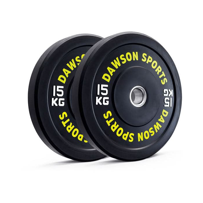DS Rubber Bumper Plates (w/ upturned ring) - 15kg