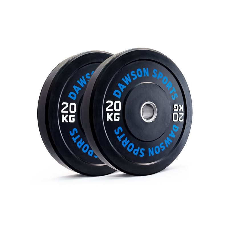 DS Rubber Bumper Plates  (w/ upturned ring) - 20kg