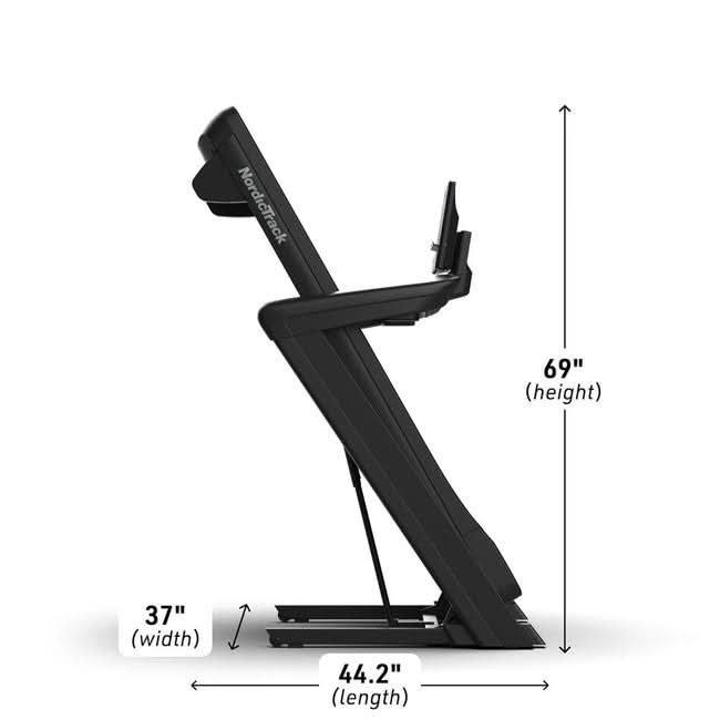 NordicTrack LE Folding Treadmill (2025 Model) Space-Saving and High-Performance Fitness Solution