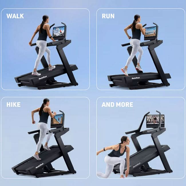 NordicTrack Elite X24i Treadmill with 24" HD Screen - 2025 Model | Premium Home Fitness Experience