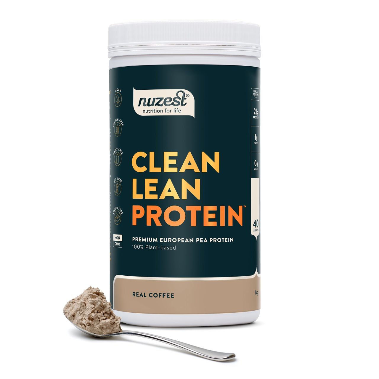 Nuzest Clean Lean Protein, 1Kg Real Coffee