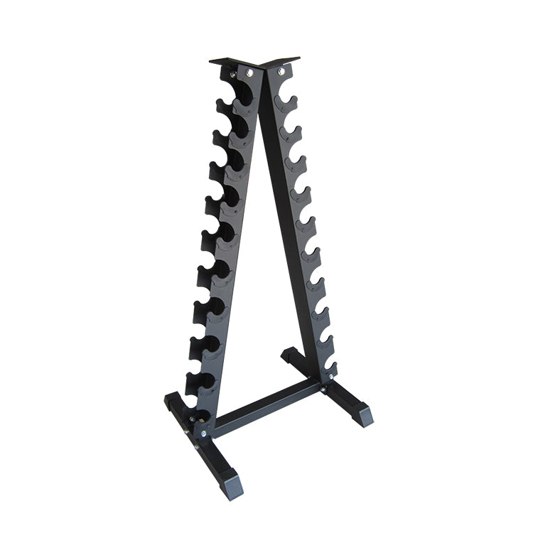 Level Fitness Vertical Dumbbell Rack - 10 Pairs