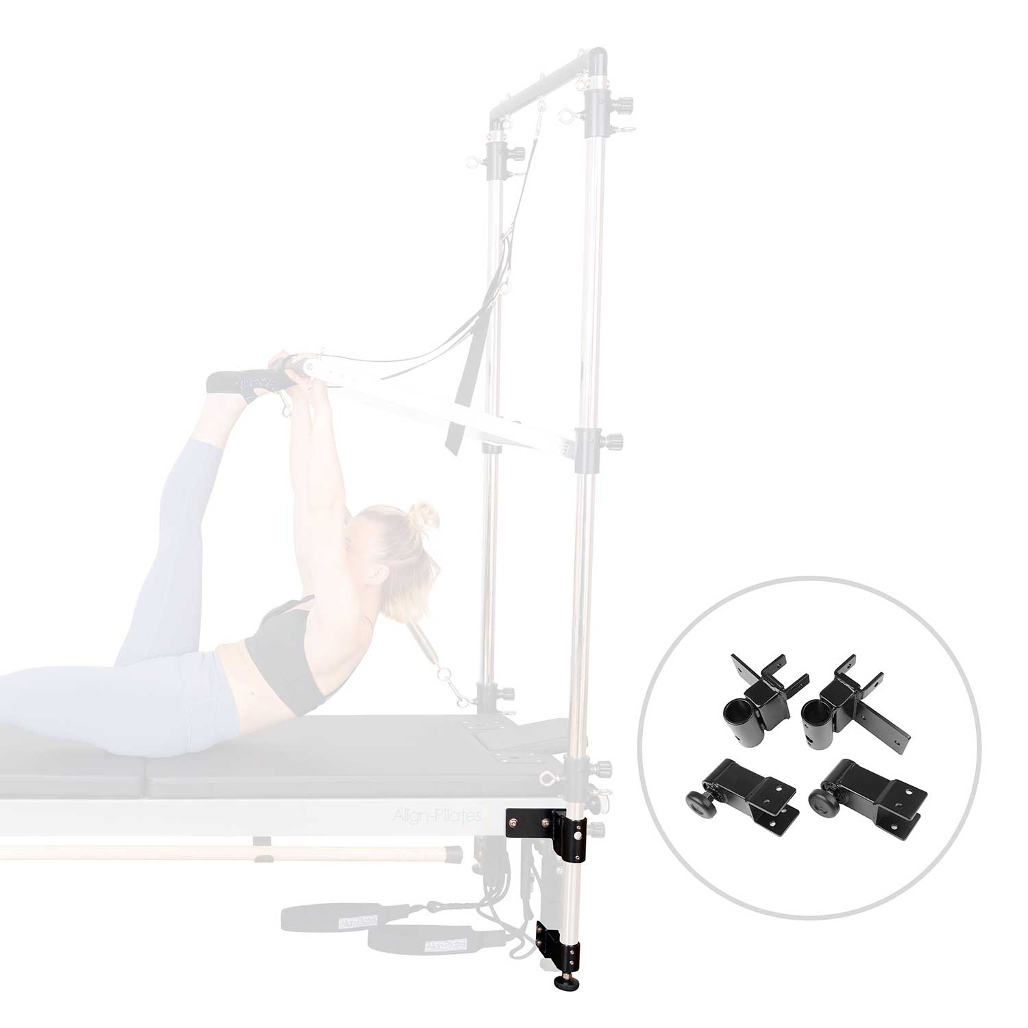 Align Pilates Half Cadillac Bracket For C-Series Reformer