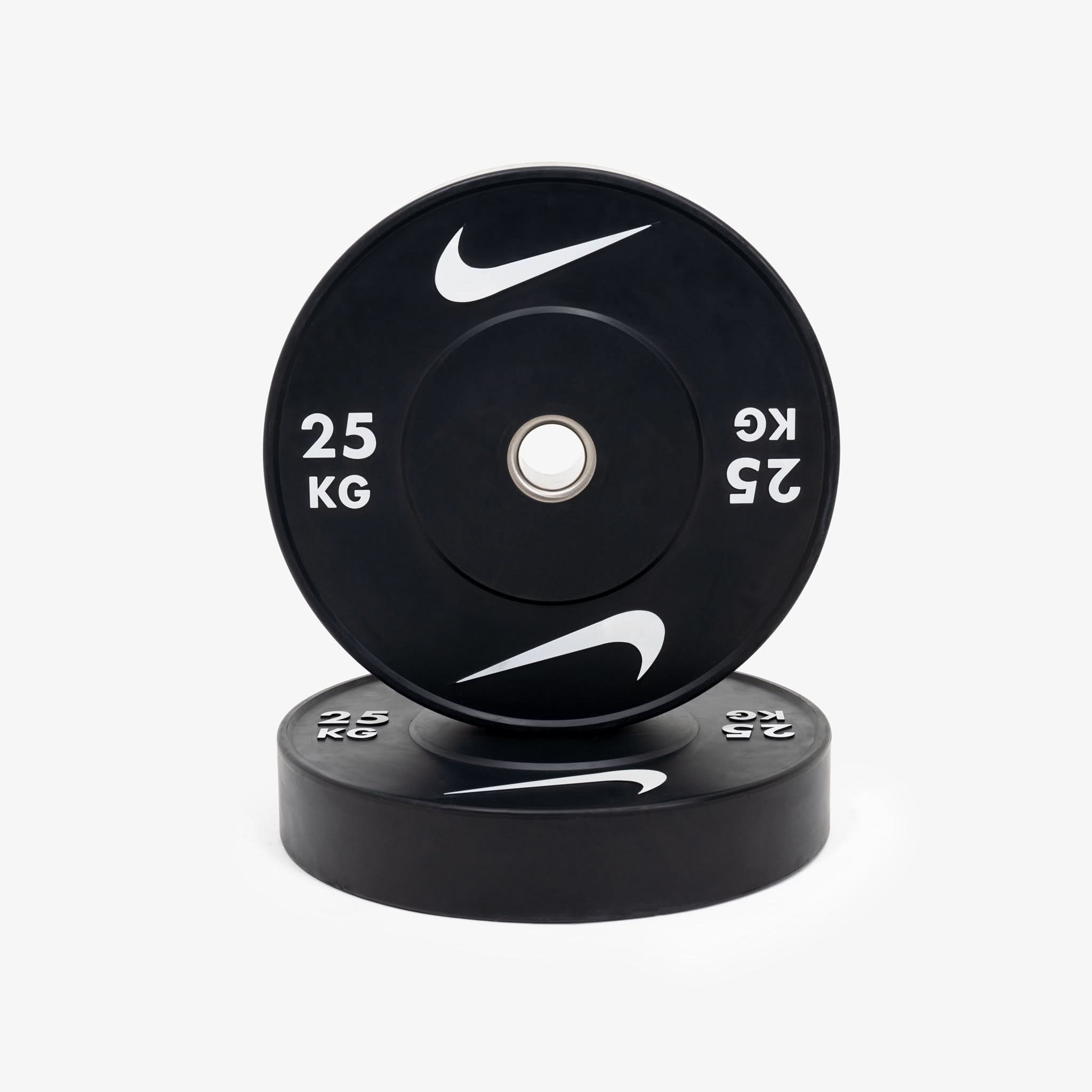 Nike Olympic Rubber Bumper Plates, 5Kg to 25 Kg, Sold as Piece