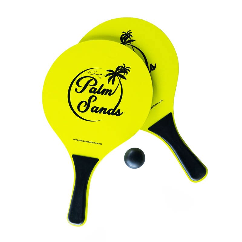 DS Palm Sands Neon Paddel Set - MDF- Yellow