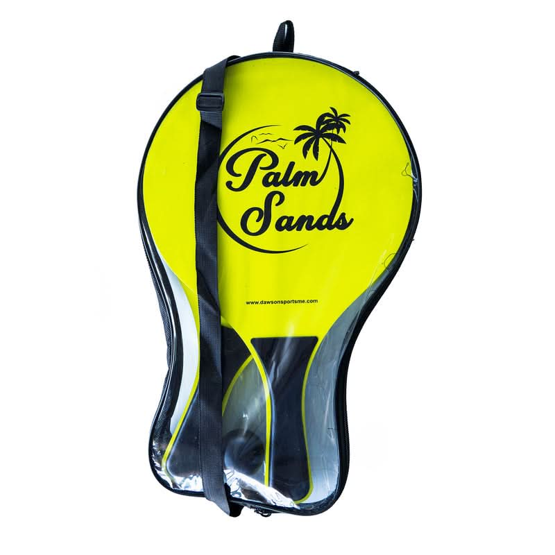 DS Palm Sands Neon Paddel Set - MDF- Yellow