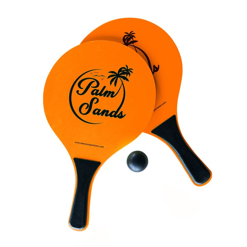 DS Palm Sands Neon Paddel Set - MDF- Orange