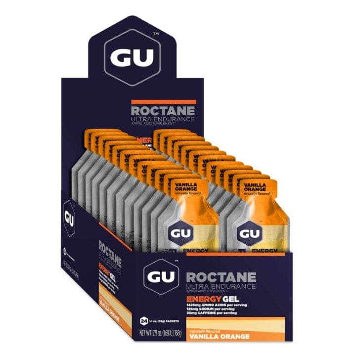 GU Energy Roctane Ultra Endurance Energy Gel, 24-Count (24-COUNT) - Athletix.ae