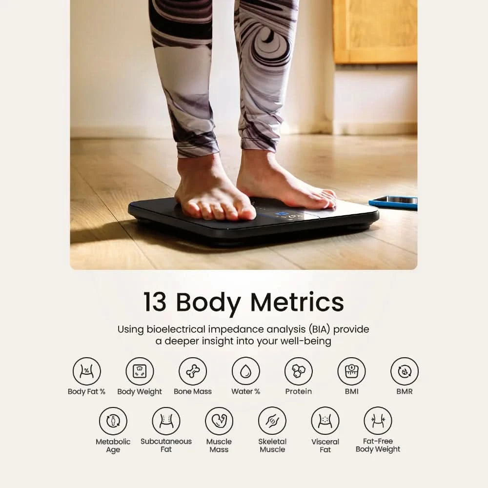 RENPHO Smart Scale Elis Nova – Body Composition Scale with TFT LCD & Wi-Fi