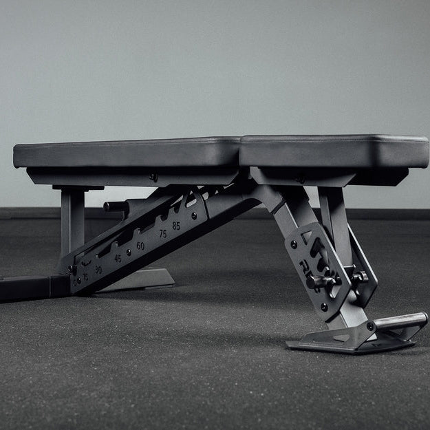 REP Fitness Nighthawk Adjustable Bench - Metallic Black
