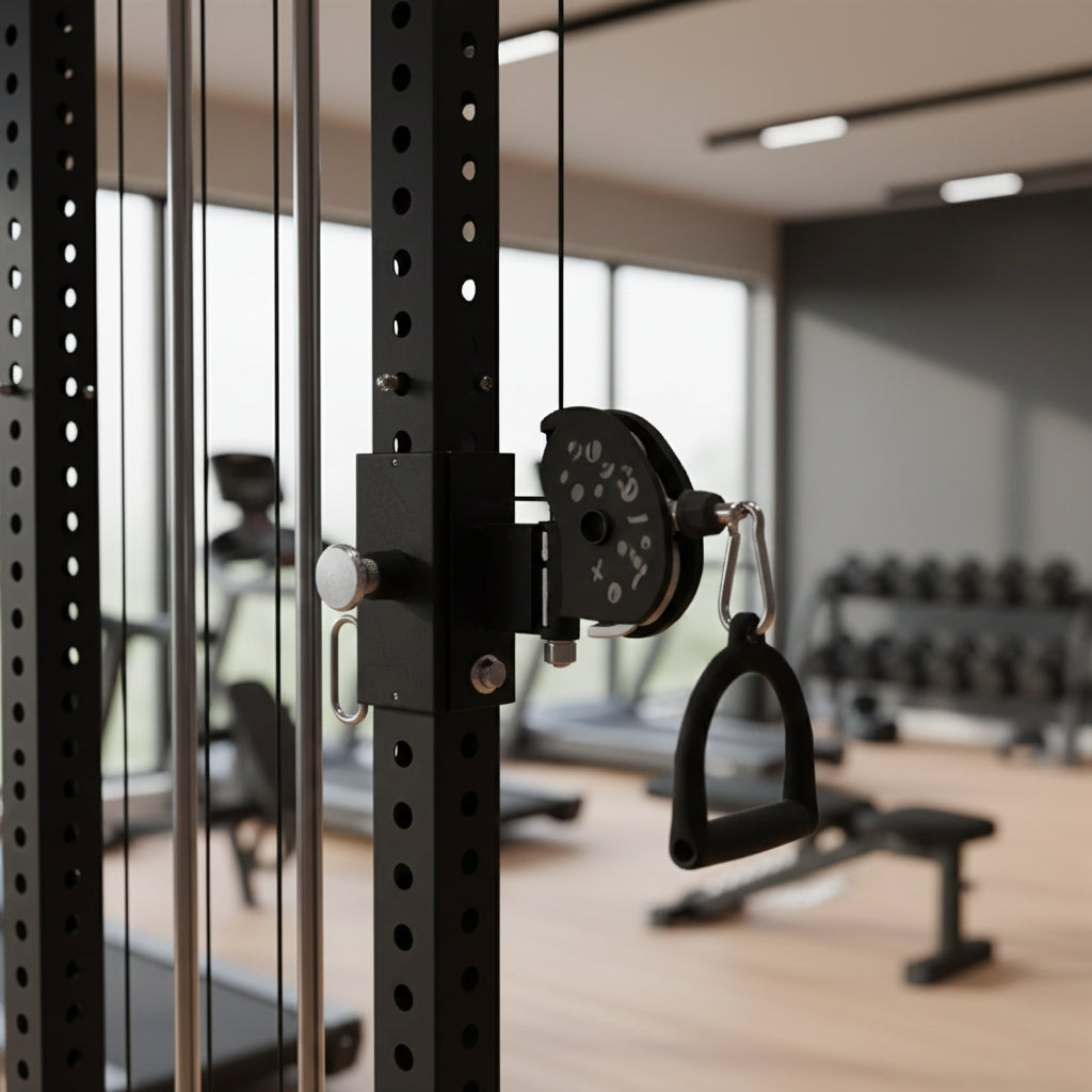 REP Fitness Compact Athena Functional Trainer - Metallic Black | 93" Height, 4-Post