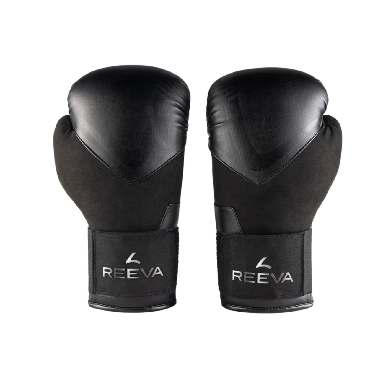 Reeva Boxing Gloves Leather, Black