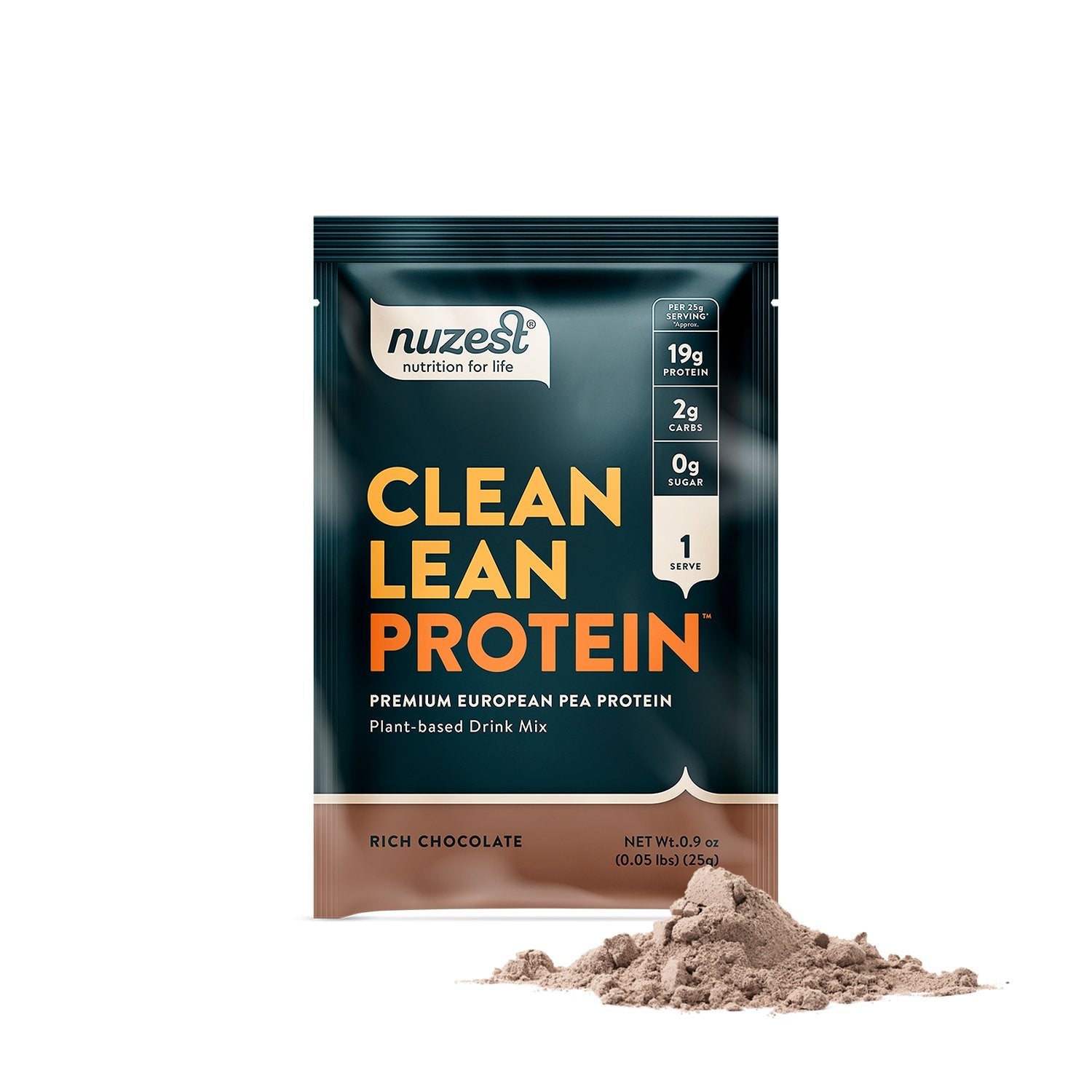 Nuzest Clean Lean Protein Single Sachet 25g (1 Serving) Rich Chocolate