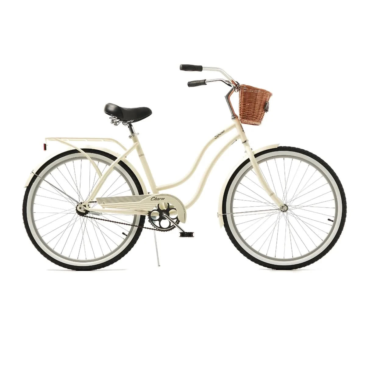 Spinn 26" Womens Charm 1 Bicycle Pearl White