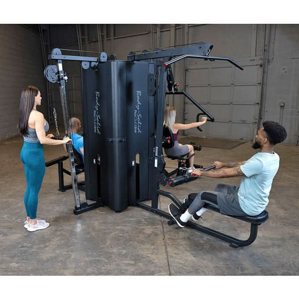 Body Solid Pro Clubline Four Stack Multi Gym, S1000