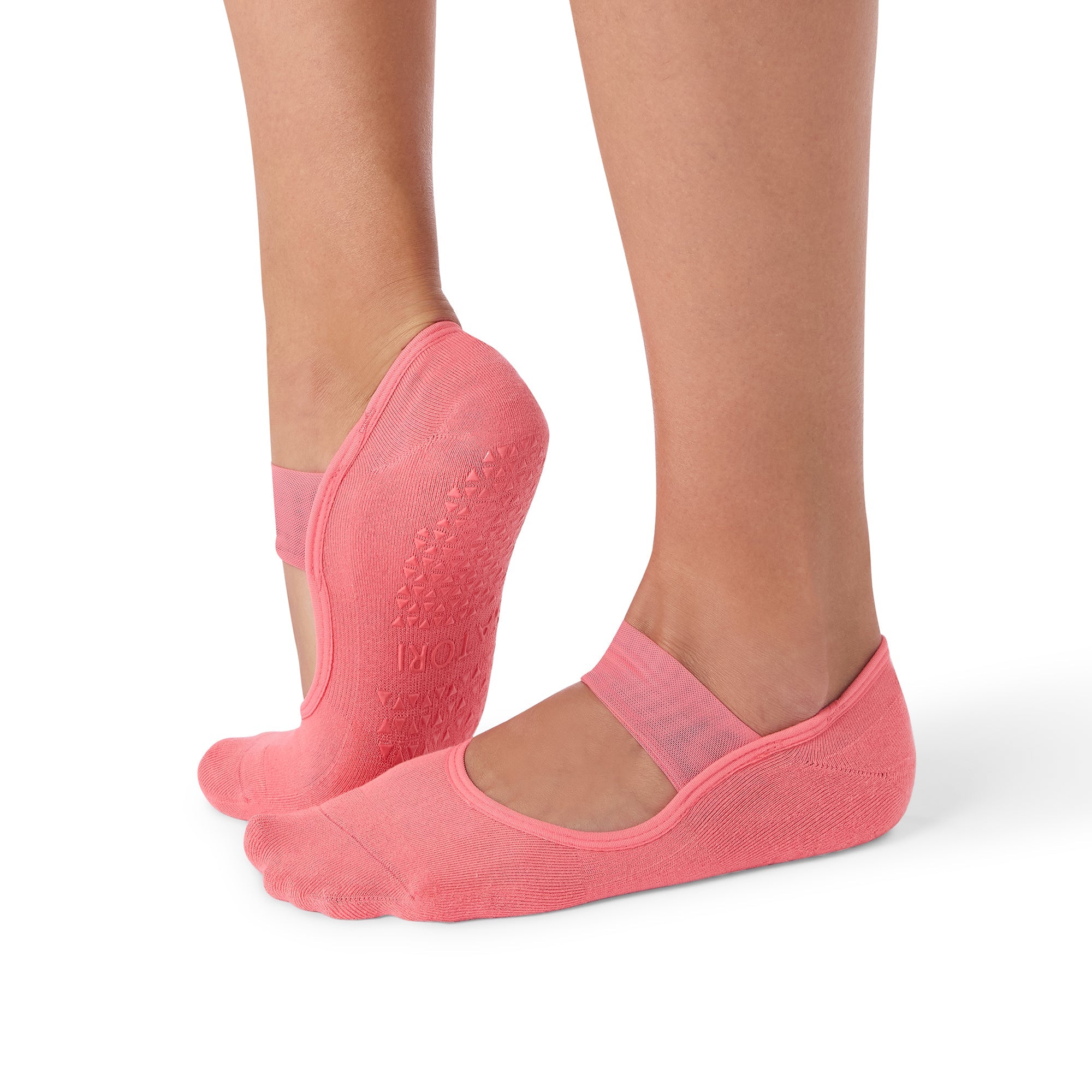 Satori Grip Ami Coral Pilate Socks