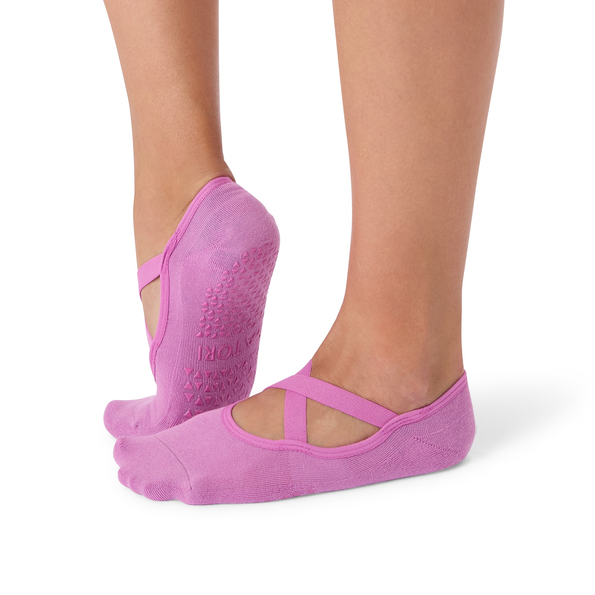 Satori Grip Naomi Wild Orchid Pilate Socks