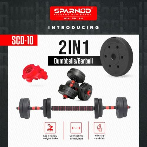 Sparnod Fitness Adjustable Dumbbells, SCD-10