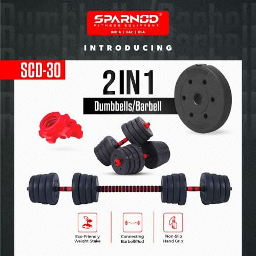 Sparnod Fitness Adjustable Dumbbells, SCD-30