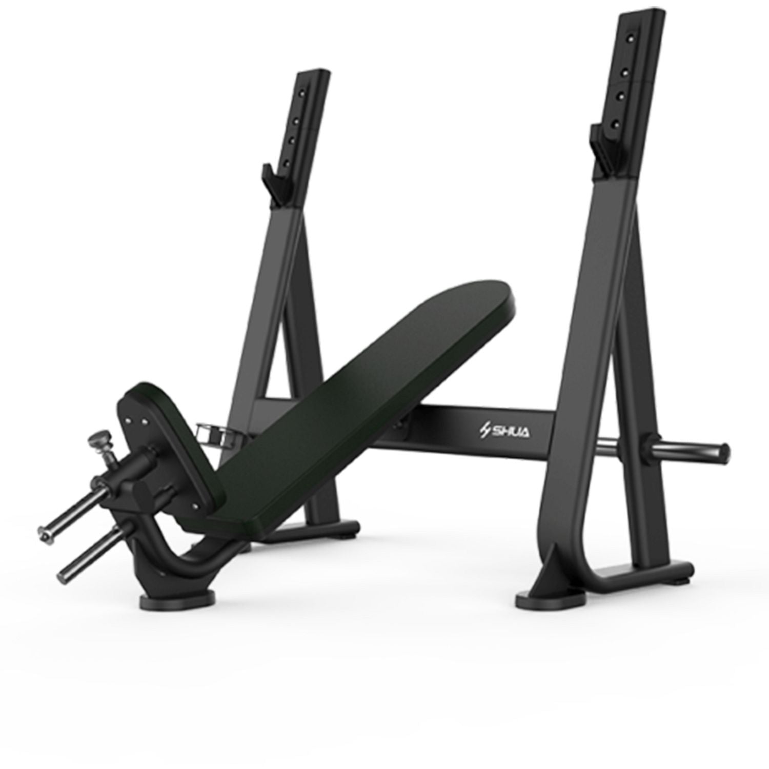 SHUA, Olympic Incline Bench SH-G6873, Silver Gray, Black