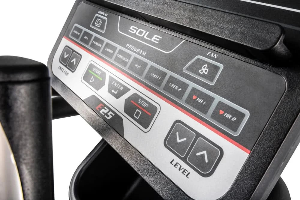 Sole Fitness E25 Elliptical Trainer - New Model