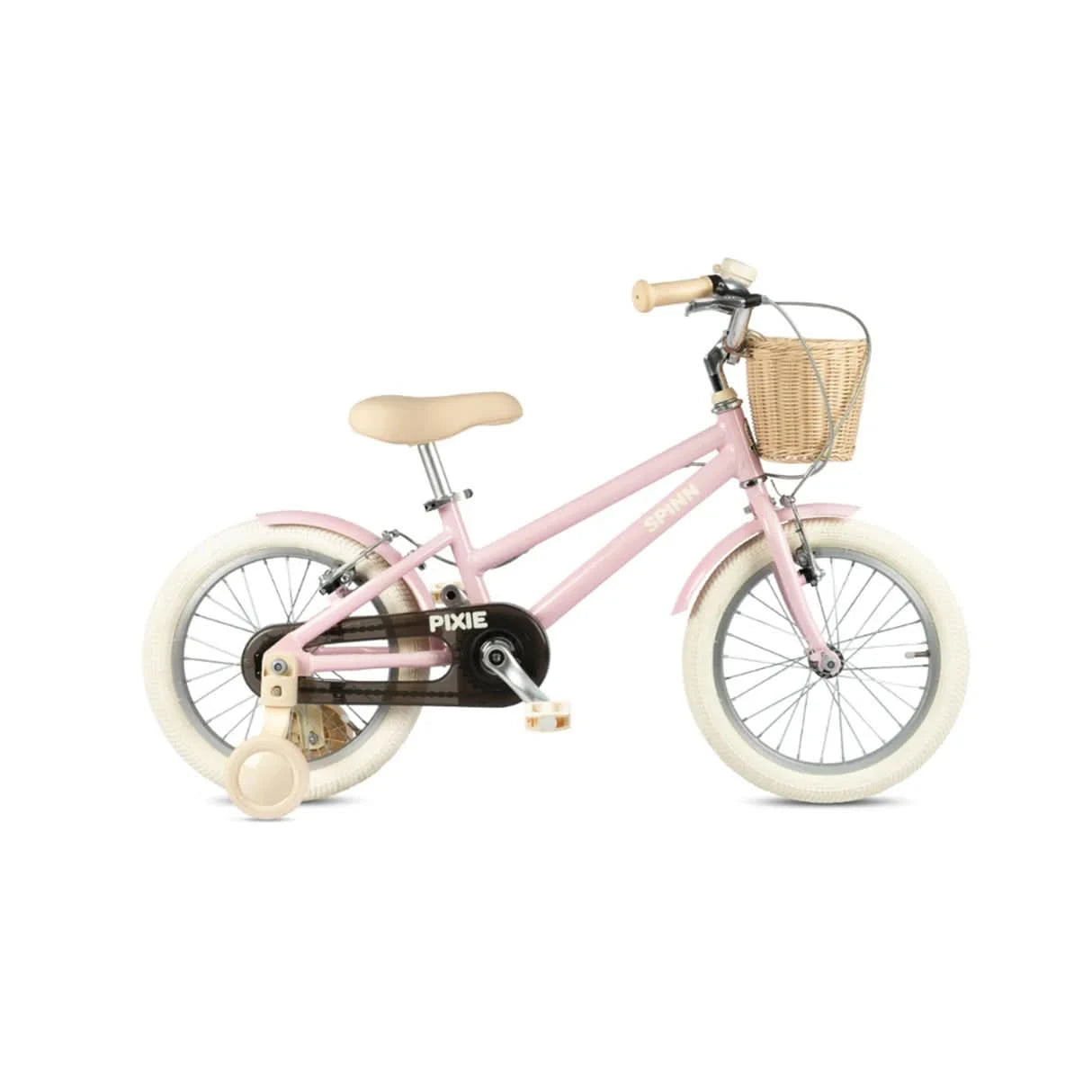 Spinn Pixie 16" Kids Bike Soft Pink