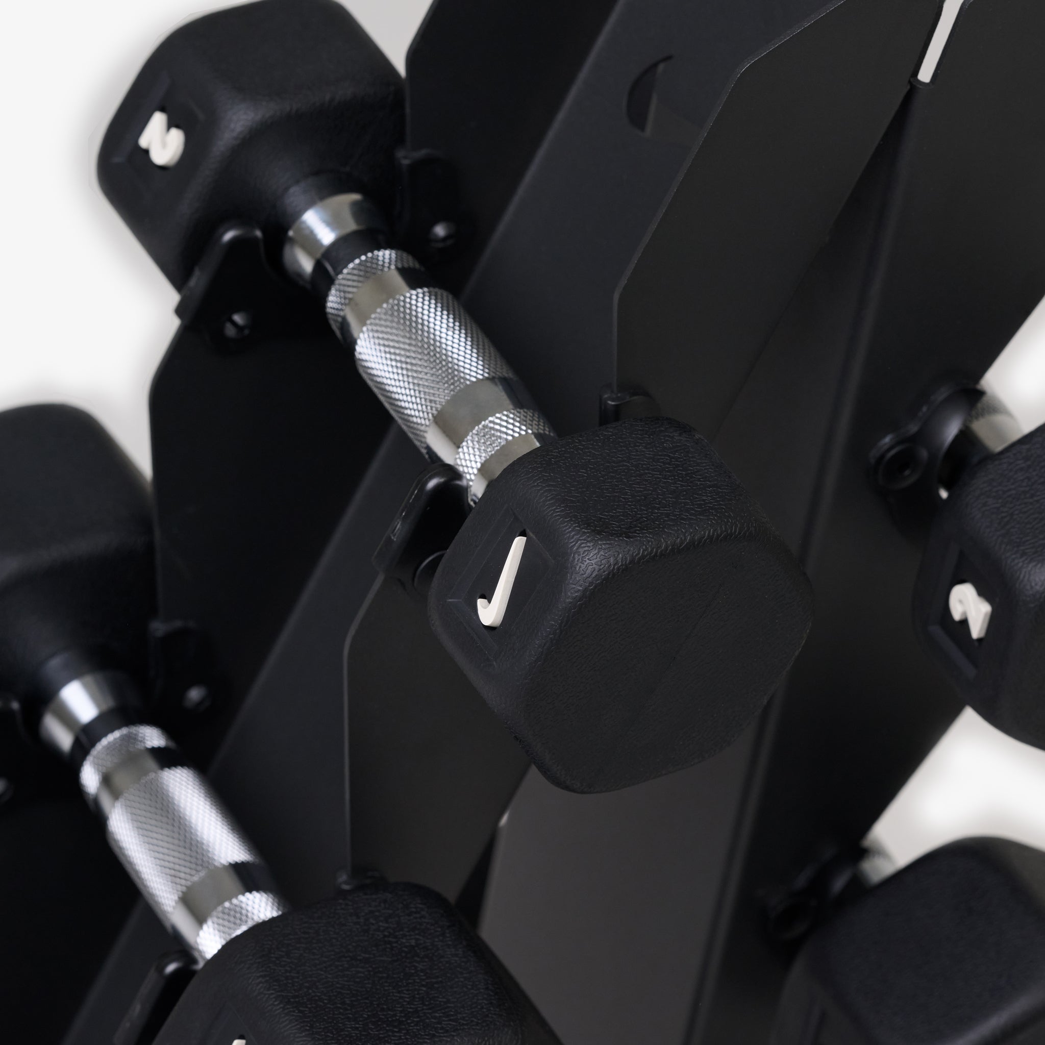 Nike Dumbbell Set 2–10 Kg (5 Pairs) with Space-Saving Vertical Rack