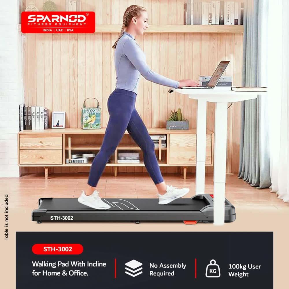 Sparnod Fitness STH-3002 Walking Pad Treadmill