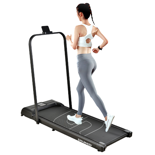 Sparnod Fitness, (2.5 HP DC Motor) Foldable 2-in-1 Treadmill, STH-3005