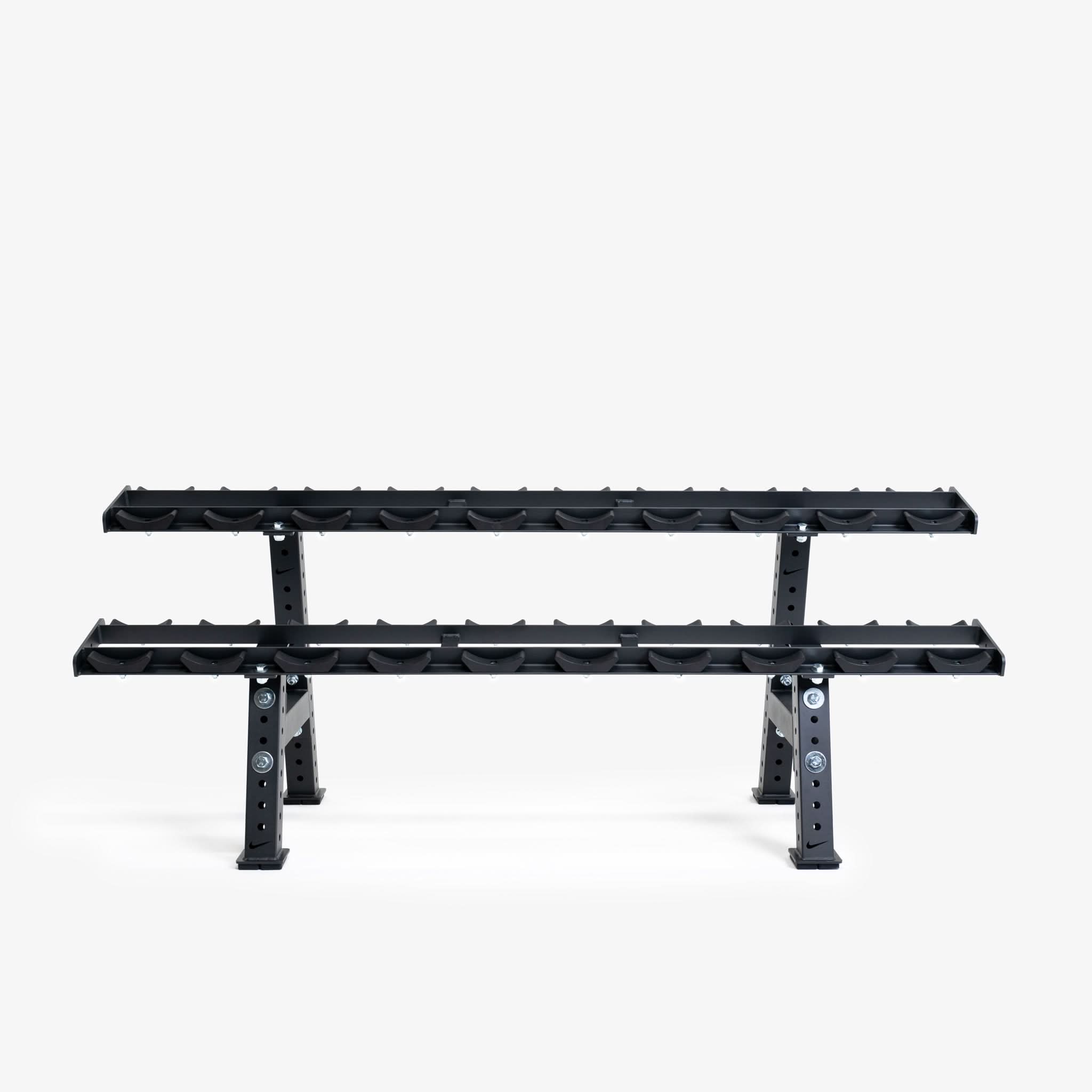 Nike Urethane Dumbbell Set (1–12 Kg or 22–40 Kg) with Commercial Rack
